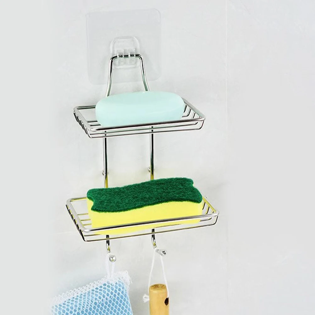 2Pcs StainlessSteel SoapBar Holder ShowerDrain Rack WallMounted NonSlip Detachable KitchenBathroom Organizer
2Pcs StainlessSteel SoapBar Holder ShowerDrain Rack WallMounted NonSlip Detachable KitchenBathroom Organizer