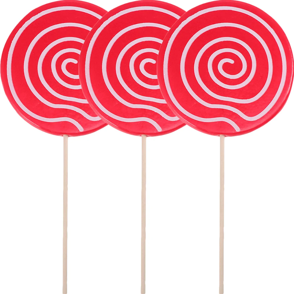 3 Pcs Simulation Lollipop Favors Large Prop Model Kids Photography Accessories Girls Cake
3 Pcs Simulation Lollipop Favors Large Prop Model Kids Photography Accessories Girls Cake