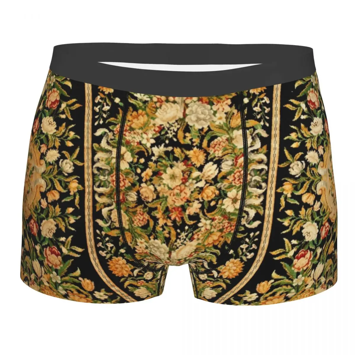 Custom French Aubusson Boxer Shorts For Men 3D Printed Vintage Europe Bohemia Floral Underwear Panties Briefs Soft Underpants
Custom French Aubusson Boxer Shorts For Men 3D Printed Vintage Europe Bohemia Floral Underwear Panties Briefs Soft Underpants