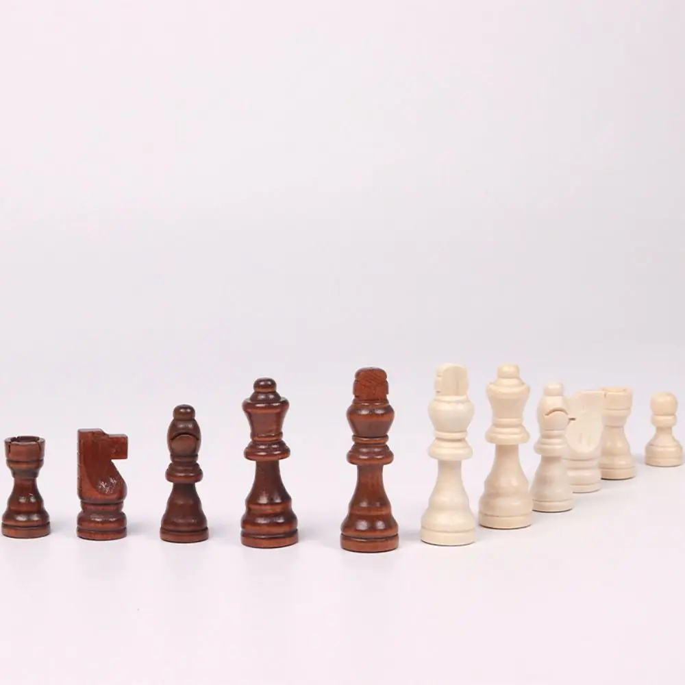 Entertainment Wood Wooden Chess 32 Pieses Chess Pieces Only No Board Wood Chessmen Chess Games
Entertainment Wood Wooden Chess 32 Pieses Chess Pieces Only No Board Wood Chessmen Chess Games