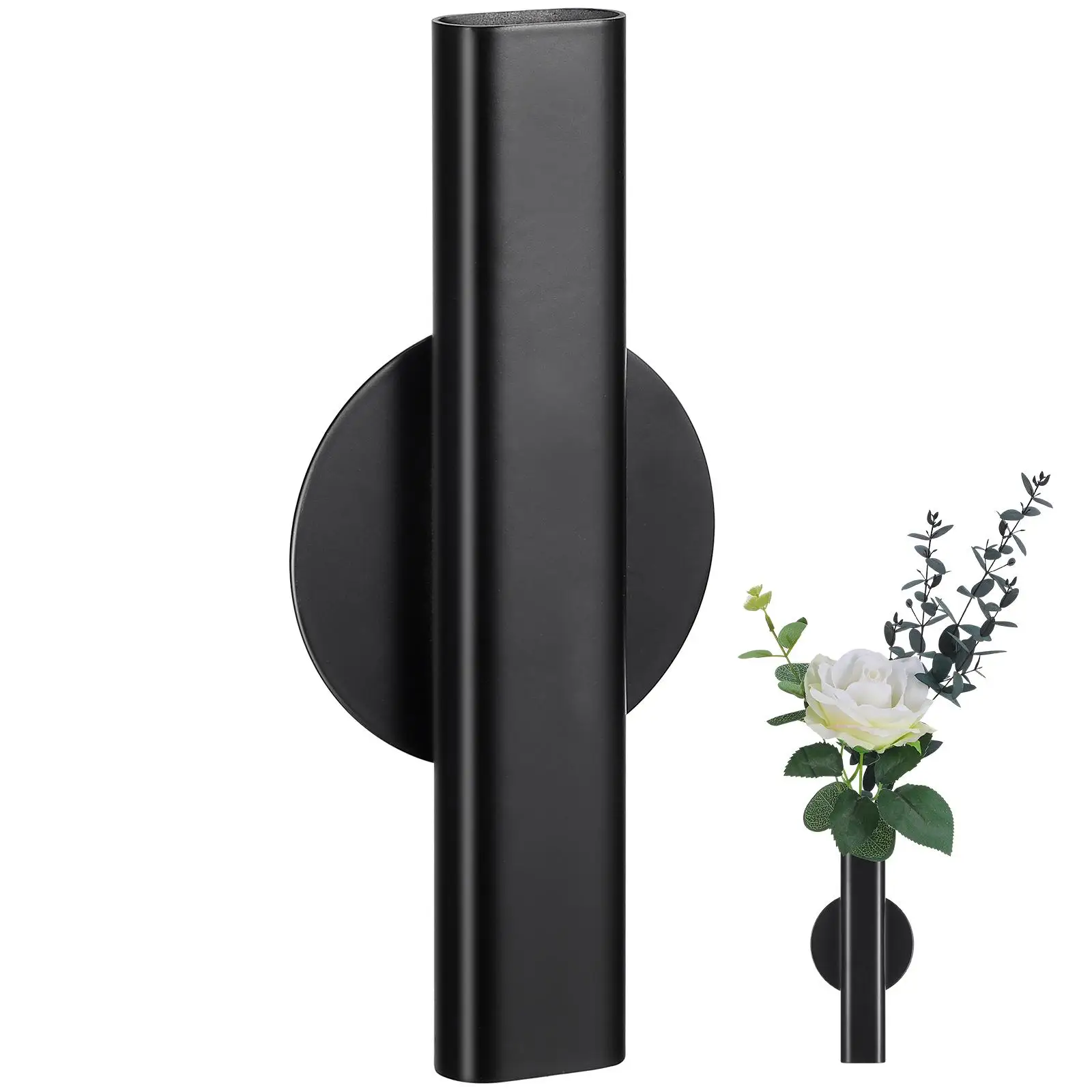 Wall Mounted Flower Vases for Flowers Hanging Planter Mural Holder Metal Decor Mini Tube
Wall Mounted Flower Vases for Flowers Hanging Planter Mural Holder Metal Decor Mini Tube