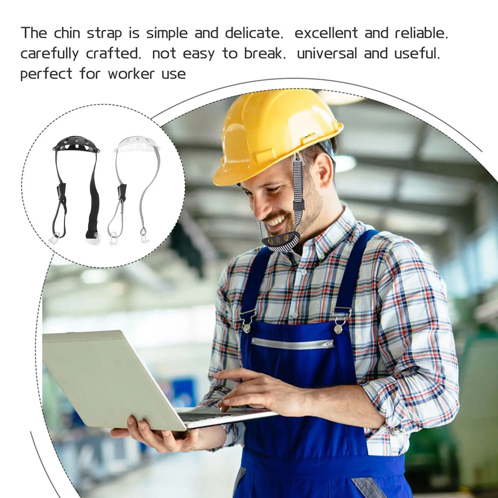 2 Pcs Chin Strap Lightweight Hard Hat Ear Construction Worker Wear-resistant Portable Polyester Safety Elastic Adjustable
2 Pcs Chin Strap Lightweight Hard Hat Ear Construction Worker Wear-resistant Portable Polyester Safety Elastic Adjustable
