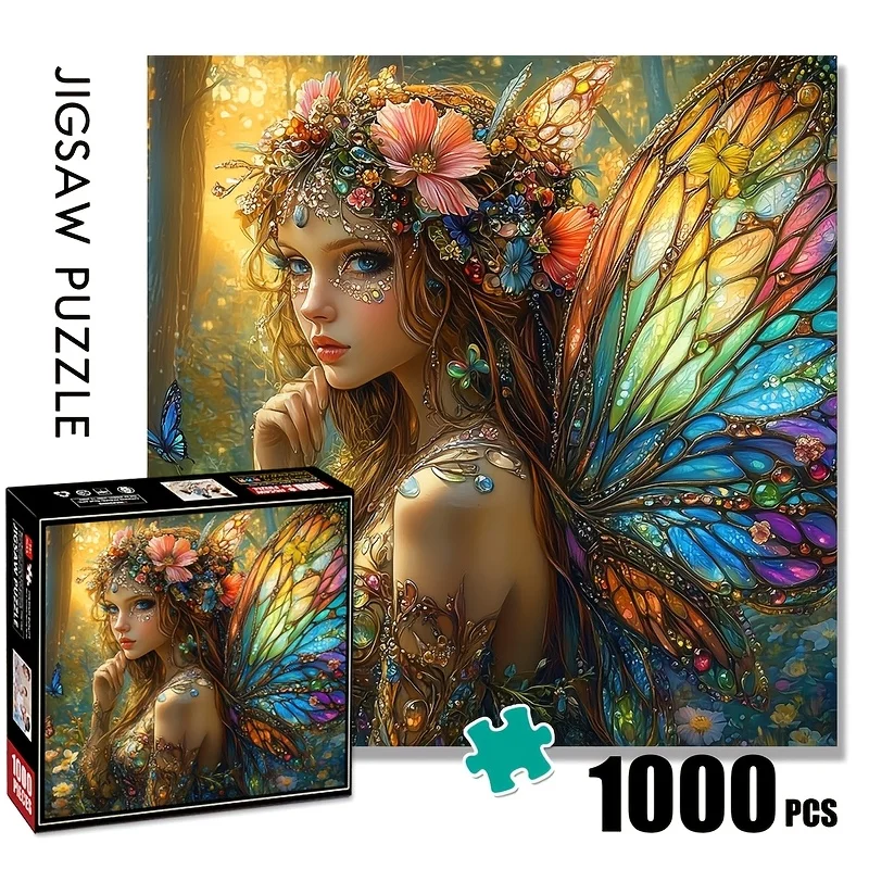500PCS 51X51CM Jigsaw Puzzle, Fantasy Fairy Left Puzzle, Perfect for DIY Creative Fun with Family,Gift ,teasing Toy
500PCS 51X51CM Jigsaw Puzzle, Fantasy Fairy Left Puzzle, Perfect for DIY Creative Fun with Family,Gift ,teasing Toy