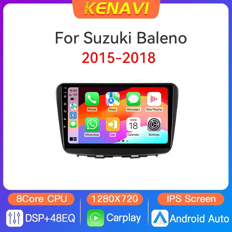 Car Stereo Radio Multimedia Player For Suzuki Baleno 2015 2016 2017 2018 Navigation GPS DSP Carplay Android Auto Audio Head Unit
Car Stereo Radio Multimedia Player For Suzuki Baleno 2015 2016 2017 2018 Navigation GPS DSP Carplay Android Auto Audio Head Unit