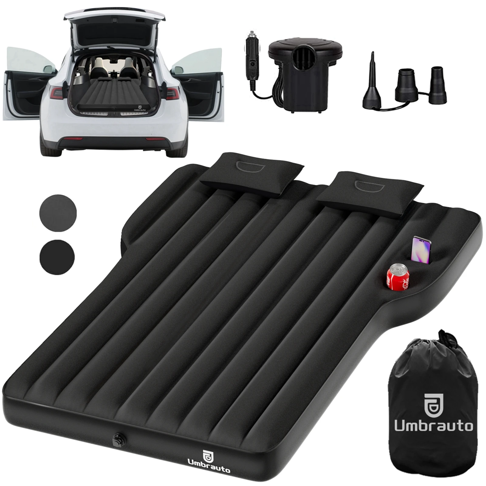 Надувной матрас Custom Fit для Tesla Model Y/Juniper, обновленная модель 2026 года, для заднего багажника, с мягкой флокированной поверхностью
Надувной матрас Custom Fit для Tesla Model Y/Juniper, обновленная модель 2026 года, для заднего багажника, с мягкой флокированной поверхностью