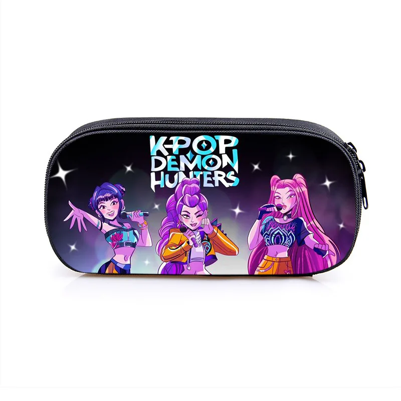 K-pop - Demon Girl Group Cartoon Backpack Large Capacity School Stationery Box Polyester Printed Pencil Box
K-pop - Demon Girl Group Cartoon Backpack Large Capacity School Stationery Box Polyester Printed Pencil Box