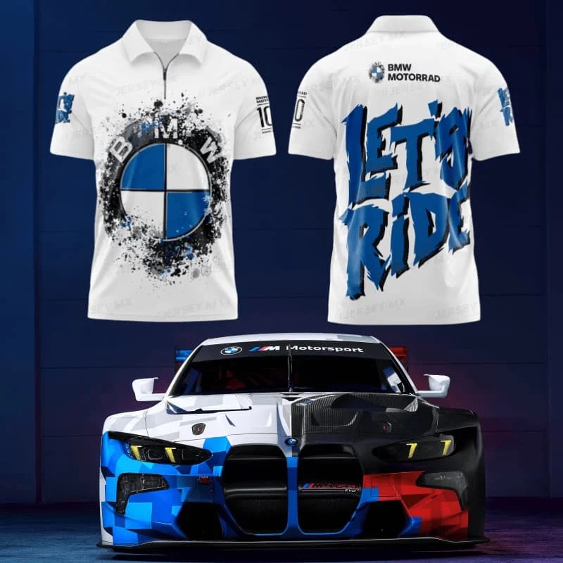 BMW Motorrad White Letter Print Quick-drying POLO Shirt Comfortable Casual High-quality Top BMW Sports Premium Polo T-shirt Moto
BMW Motorrad White Letter Print Quick-drying POLO Shirt Comfortable Casual High-quality Top BMW Sports Premium Polo T-shirt Moto