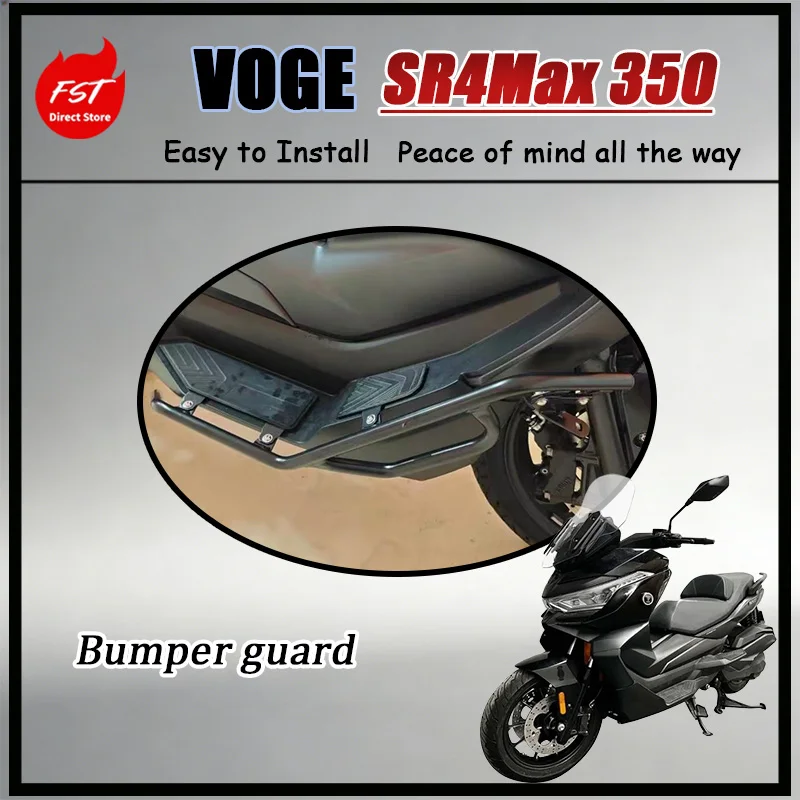 FOR VOGE SR4Max 350 Dedicated Crash Bar Full Surround Bumper Frame with Integrated Footrest Motorcycle Accessories
FOR VOGE SR4Max 350 Dedicated Crash Bar Full Surround Bumper Frame with Integrated Footrest Motorcycle Accessories