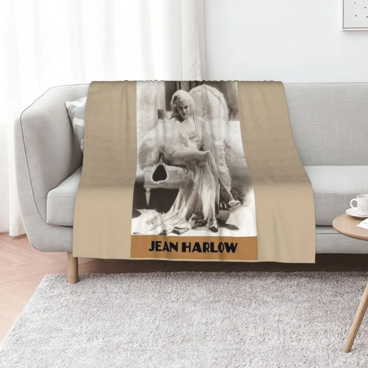 Jean Harlow Throw Blanket Cozy Home Blanket Gift for Christmas Holiday
Jean Harlow Throw Blanket Cozy Home Blanket Gift for Christmas Holiday
