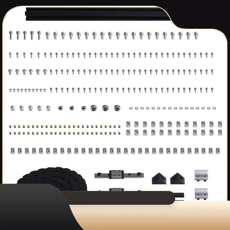 Zero G Hydra Pro 3 Point Conversion Hardware Kit For Ender 5 Pro With High Quality Chains & Rail 3D Printer Parts-T44C
Zero G Hydra Pro 3 Point Conversion Hardware Kit For Ender 5 Pro With High Quality Chains & Rail 3D Printer Parts-T44C