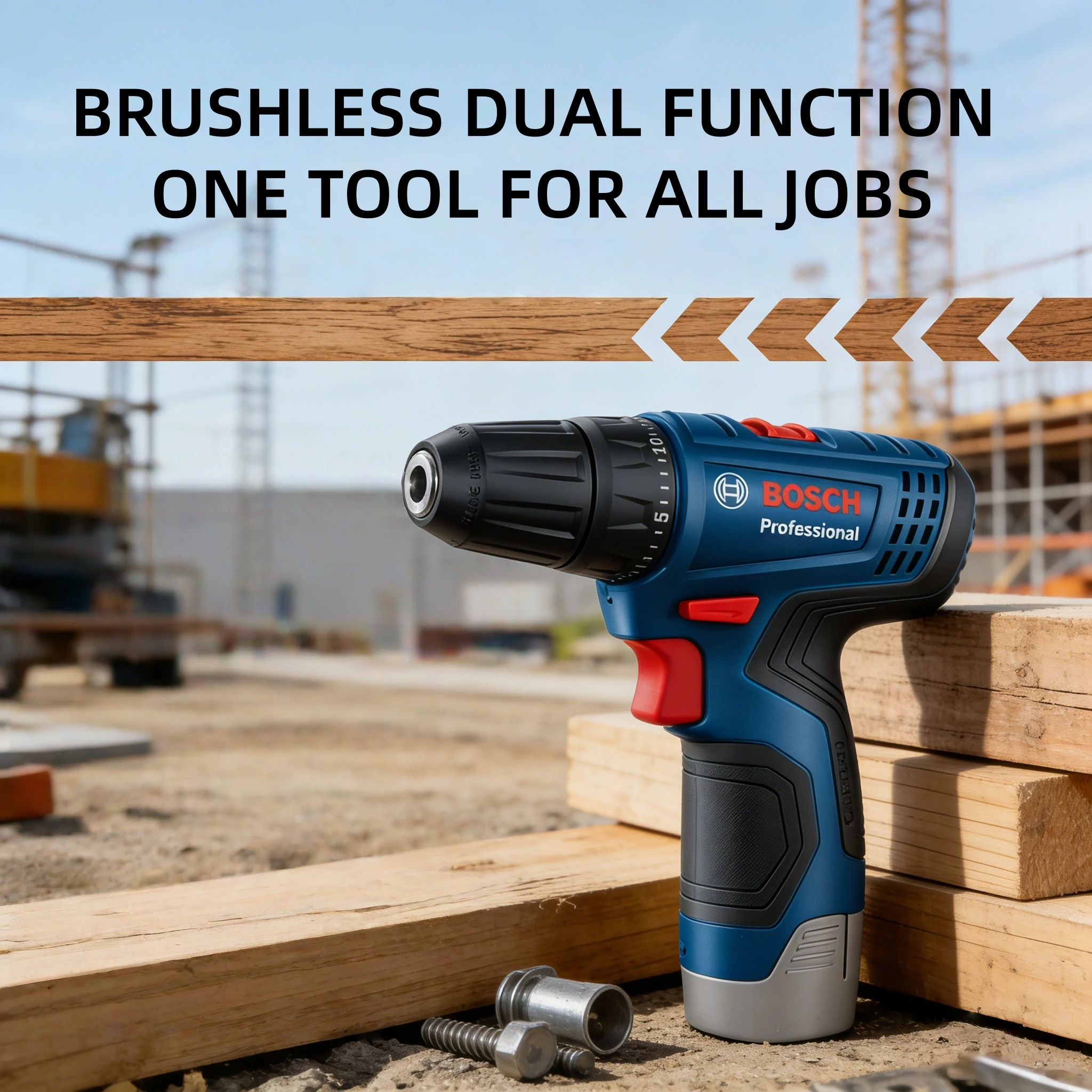 Bosch Professional Cordless Electric Drill GSR120-LI 12V Multi-Function Driver Electric Screwdriver Power Tool (Bare Tool)
Bosch Professional Cordless Electric Drill GSR120-LI 12V Multi-Function Driver Electric Screwdriver Power Tool (Bare Tool)