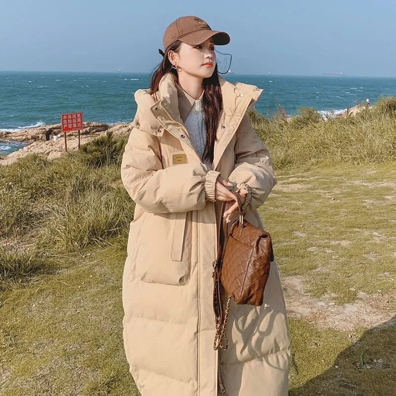 Fried Street Down Cotton Clothing Winter Women's 2025 New Medium and Long Design Sense Niche Korean Gentle Cotton Jacket Comfort
Fried Street Down Cotton Clothing Winter Women's 2025 New Medium and Long Design Sense Niche Korean Gentle Cotton Jacket Comfort