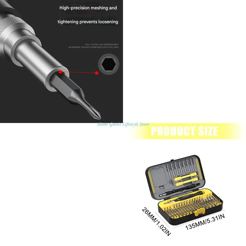 E74E Precisions Screwdriver Household Interchangeable Screwdriver Set
E74E Precisions Screwdriver Household Interchangeable Screwdriver Set