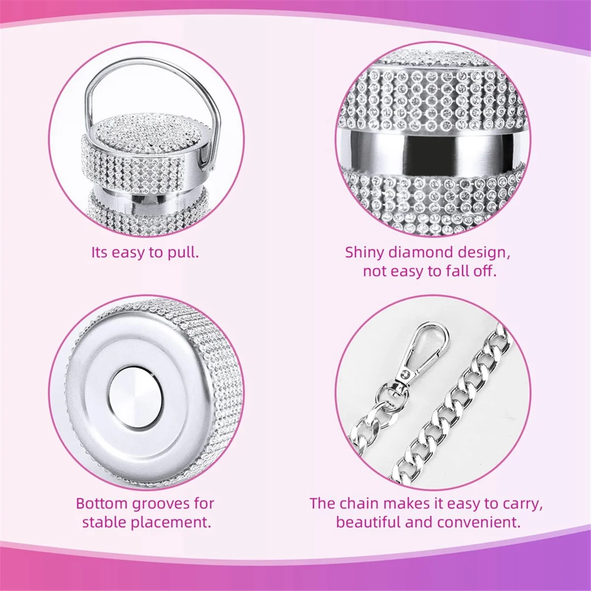 High-Quality Bling Water Bottle Rhinestone, Diamond Glitter Cup, Stainless Steel Thermal Bottle, R
High-Quality Bling Water Bottle Rhinestone, Diamond Glitter Cup, Stainless Steel Thermal Bottle, R