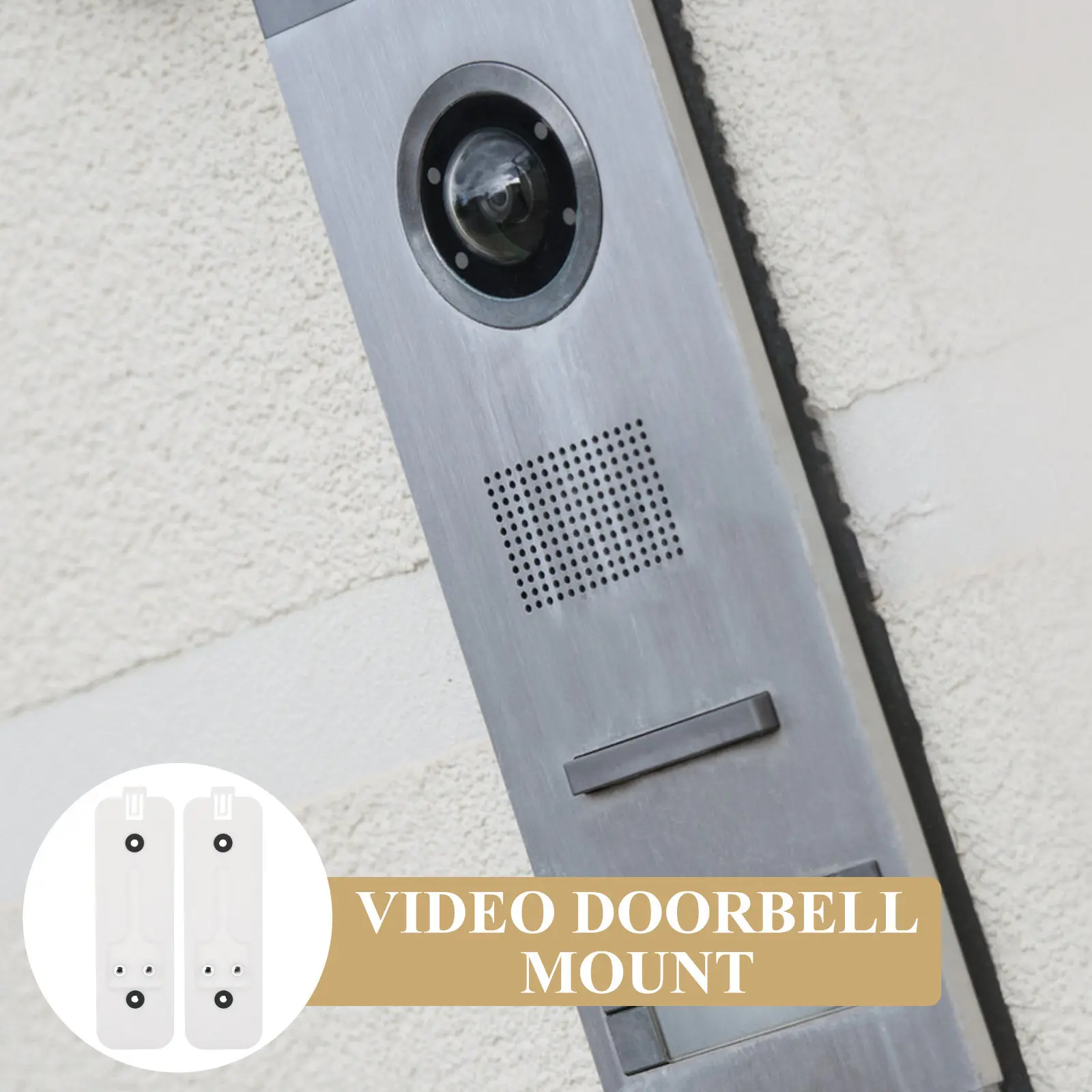 2Sets Plastic Doorbell Backplate Replacement for Video Doorbell Sleek Minimalist Design Easy Install Removal Tool Included White
2Sets Plastic Doorbell Backplate Replacement for Video Doorbell Sleek Minimalist Design Easy Install Removal Tool Included White
