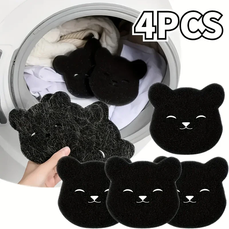 4-pieces reusable pet hair laundry sponge - captures lint, hair, and debris, easy to clean, reusable, and durable
4-pieces reusable pet hair laundry sponge - captures lint, hair, and debris, easy to clean, reusable, and durable