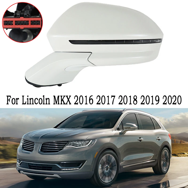 Car Side Rearview Mirror Assembly Accessories For Lincoln MKX 2016 2017 2018 2019 2020 Auto Fold Turn signa Heating Mirror Assy
Car Side Rearview Mirror Assembly Accessories For Lincoln MKX 2016 2017 2018 2019 2020 Auto Fold Turn signa Heating Mirror Assy