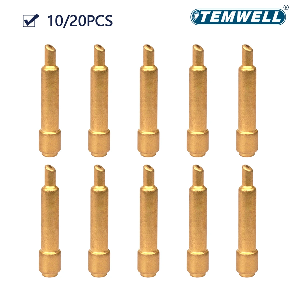 10/20PCS 1.0/1.6/2.4MM Length Short Wedge Tig Collet Welding Consumable Tungsten Electrode Collet For WP17 WP18 WP26 Torch
10/20PCS 1.0/1.6/2.4MM Length Short Wedge Tig Collet Welding Consumable Tungsten Electrode Collet For WP17 WP18 WP26 Torch