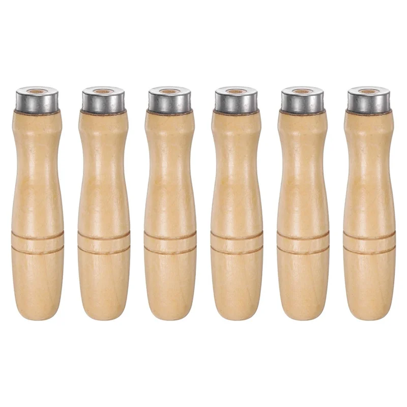 A53Q-6Pcs Деревянная ручка для файлов Эргономичные ручки с круглым отверстием и металлическим воротником для металлических файлов
A53Q-6Pcs Деревянная ручка для файлов Эргономичные ручки с круглым отверстием и металлическим воротником для металлических файлов
