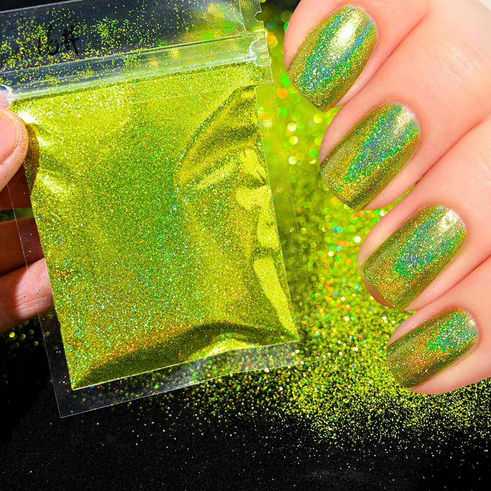 10g/bag Sparkly Green Red Pink Laser Nail Glitter Powder Super Fine Holographic Reflective Pigment Nail Gel Polish Chrome Powder
10g/bag Sparkly Green Red Pink Laser Nail Glitter Powder Super Fine Holographic Reflective Pigment Nail Gel Polish Chrome Powder
