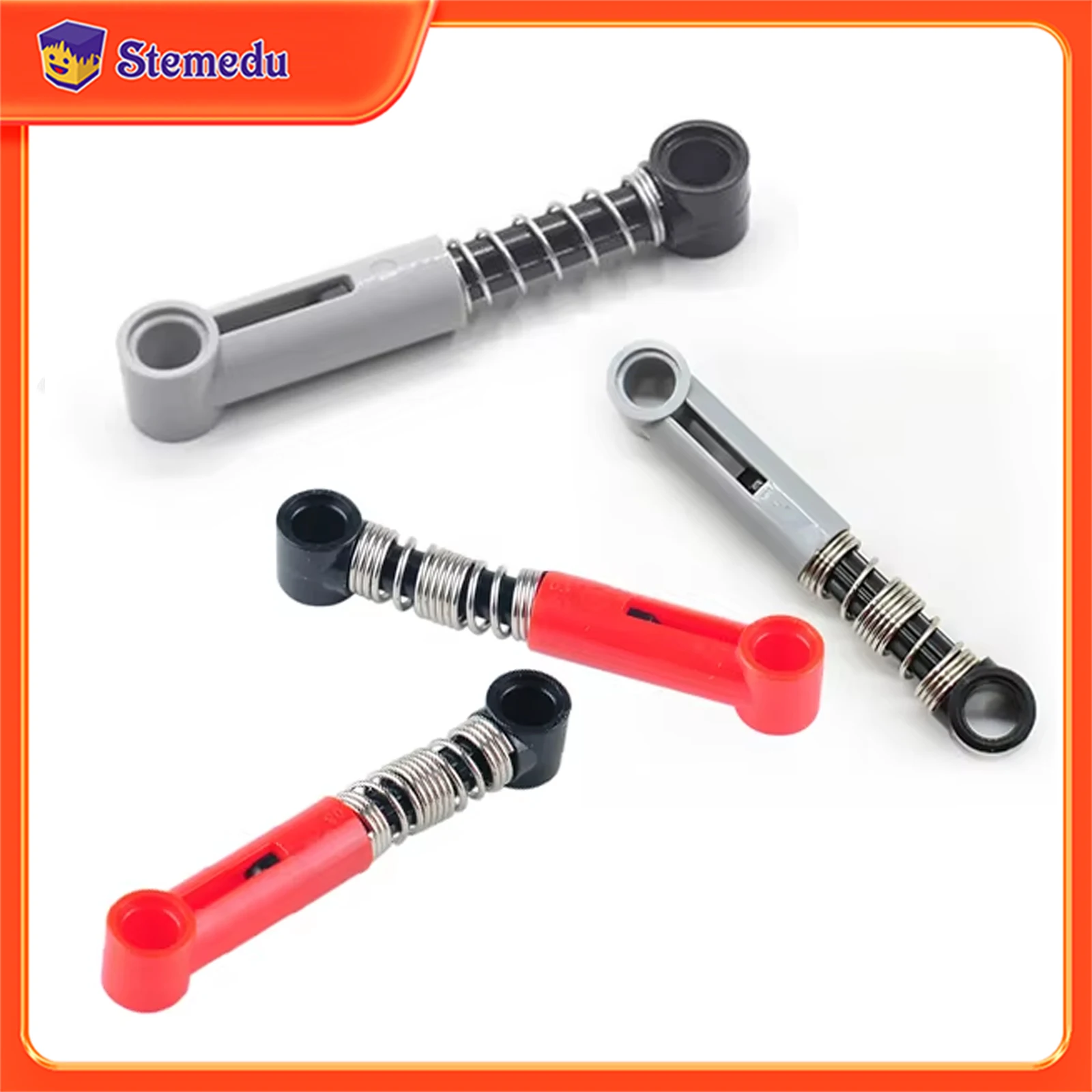 Soft/Stiff Spring Shock Arms High-tech Building Blocks Parts Absorber MOC Bricks DIY Assembled Toys For 76537 76138 76138 Model
Soft/Stiff Spring Shock Arms High-tech Building Blocks Parts Absorber MOC Bricks DIY Assembled Toys For 76537 76138 76138 Model