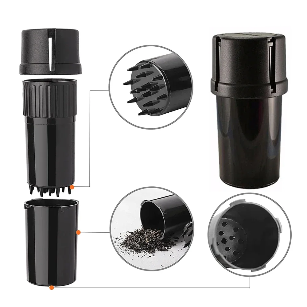 1pcs Cylindrical Plastic Grinder With Storage Box Function 40mm Diameter Crusher Smoke Grinders Smoking Accessories Amoladora
1pcs Cylindrical Plastic Grinder With Storage Box Function 40mm Diameter Crusher Smoke Grinders Smoking Accessories Amoladora