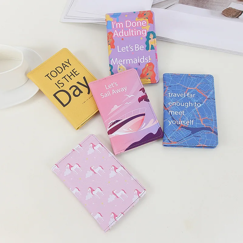 5pcs Card Holder Letter Sea Printing Vertical Style Travel Passport Cover Mix Color
5pcs Card Holder Letter Sea Printing Vertical Style Travel Passport Cover Mix Color
