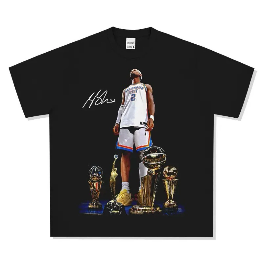 Championship Trophy American Football Star Pattern Printed T-shirt, Hip-hop Retro Loose Men's and Women's Short-sleeved
Championship Trophy American Football Star Pattern Printed T-shirt, Hip-hop Retro Loose Men's and Women's Short-sleeved