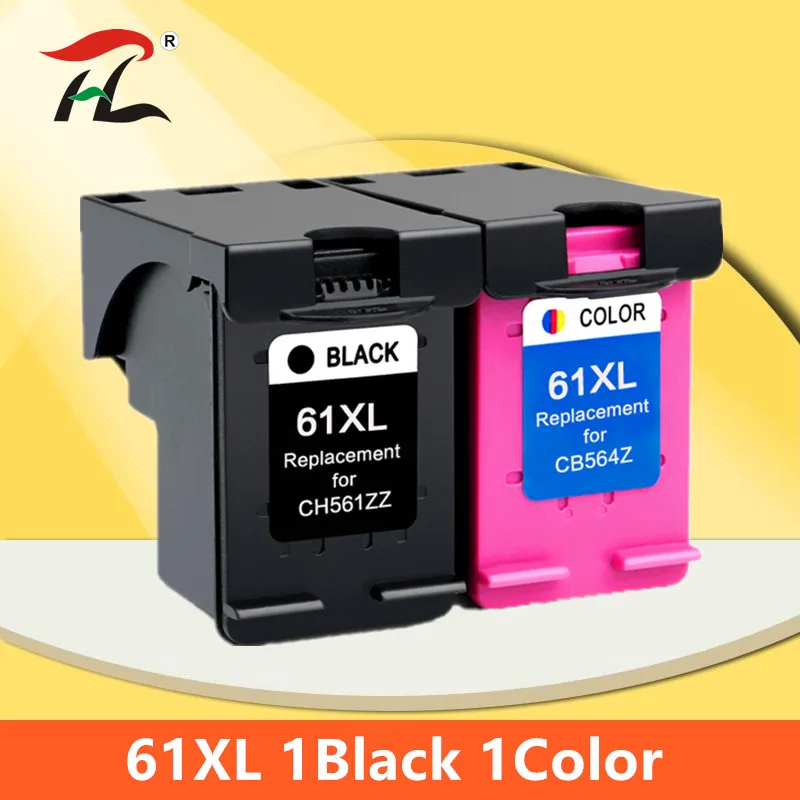61XL 61 XL Replacement for HP 61 HP61 Ink Cartridge for Deskjet 1000 1050 1050A 1510 2000 2050 2050A 3000 Printer
61XL 61 XL Replacement for HP 61 HP61 Ink Cartridge for Deskjet 1000 1050 1050A 1510 2000 2050 2050A 3000 Printer