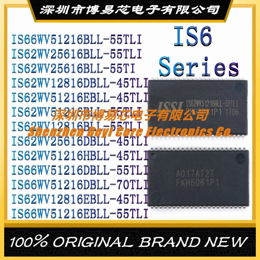 New IS66WV51216BLL-55TLI IS62WV25616BLL-55TLI IS62WV25616BLL-55TI IS66 62WV12816BLL 25616DBLL 51216EBLL HBLL-45 55TI 70TLI
New IS66WV51216BLL-55TLI IS62WV25616BLL-55TLI IS62WV25616BLL-55TI IS66 62WV12816BLL 25616DBLL 51216EBLL HBLL-45 55TI 70TLI
