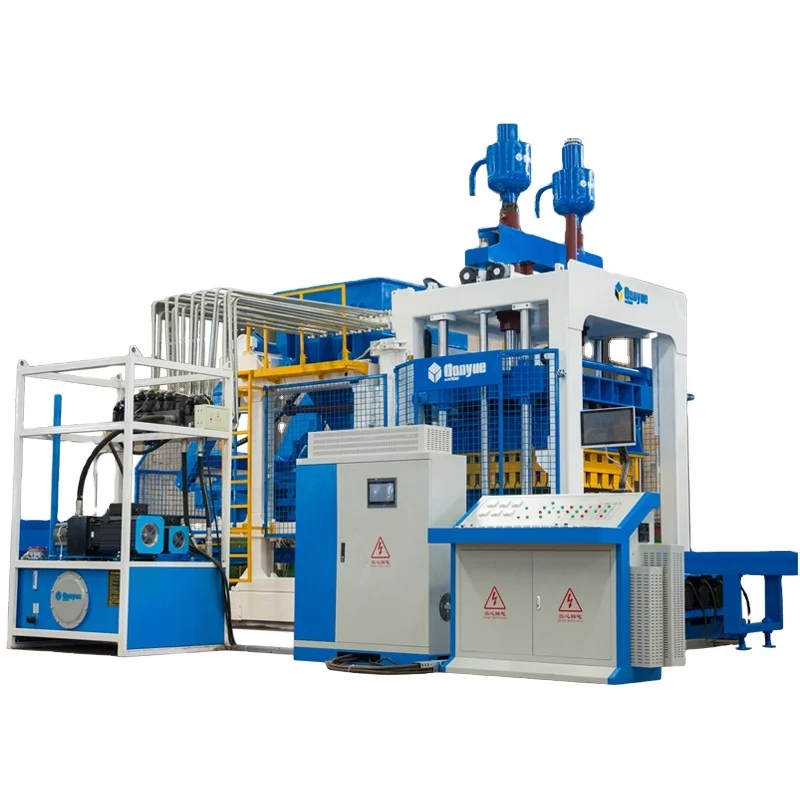 QT18-15 Fully Automatic Hydraulic Concrete Hollow Block CHB Making Machine with Curing System & Paver Production Line
QT18-15 Fully Automatic Hydraulic Concrete Hollow Block CHB Making Machine with Curing System & Paver Production Line
