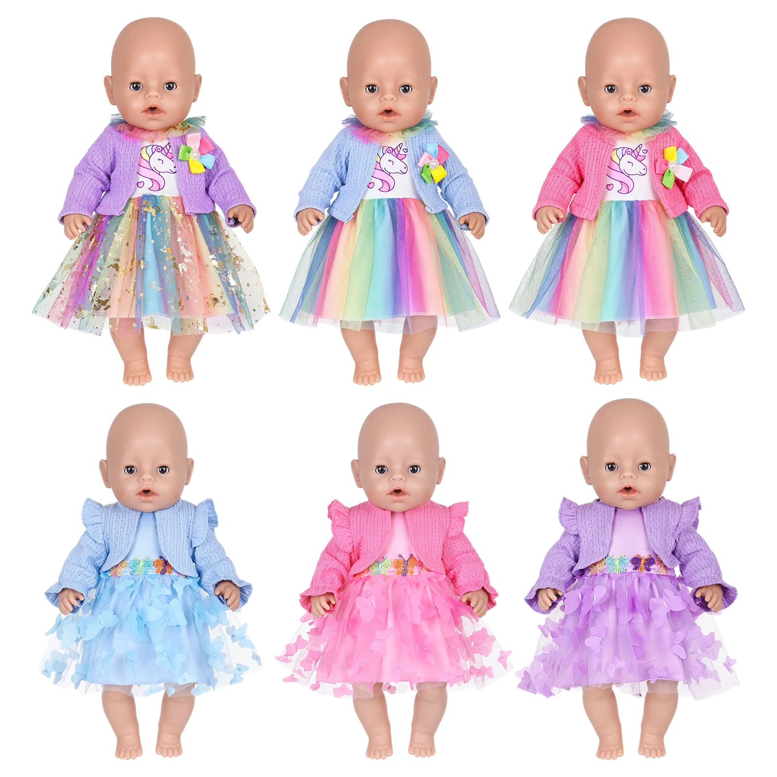 16-18inch 40-45cm Baby Doll Clothes Cute Doll Clothing Set for Reborn Dolls Newborn Baby Dolls Doll Outfit Coat Dress
16-18inch 40-45cm Baby Doll Clothes Cute Doll Clothing Set for Reborn Dolls Newborn Baby Dolls Doll Outfit Coat Dress