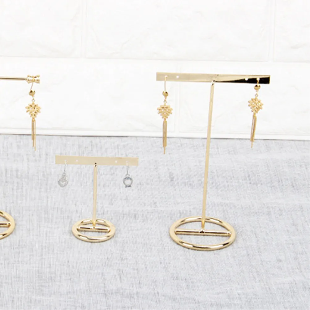 2Pcs T-Shaped Metal Jewelry Display Stand for Earrings Bracelets Rings Organizer Elegant Rustic Design Home Retail Craft Show
2Pcs T-Shaped Metal Jewelry Display Stand for Earrings Bracelets Rings Organizer Elegant Rustic Design Home Retail Craft Show