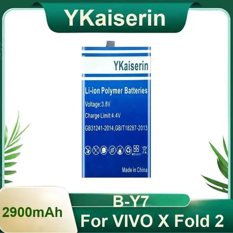 B-Y7 большой емкости 2900 мАч для мобильного телефона Vivo X Fold 2
B-Y7 большой емкости 2900 мАч для мобильного телефона Vivo X Fold 2