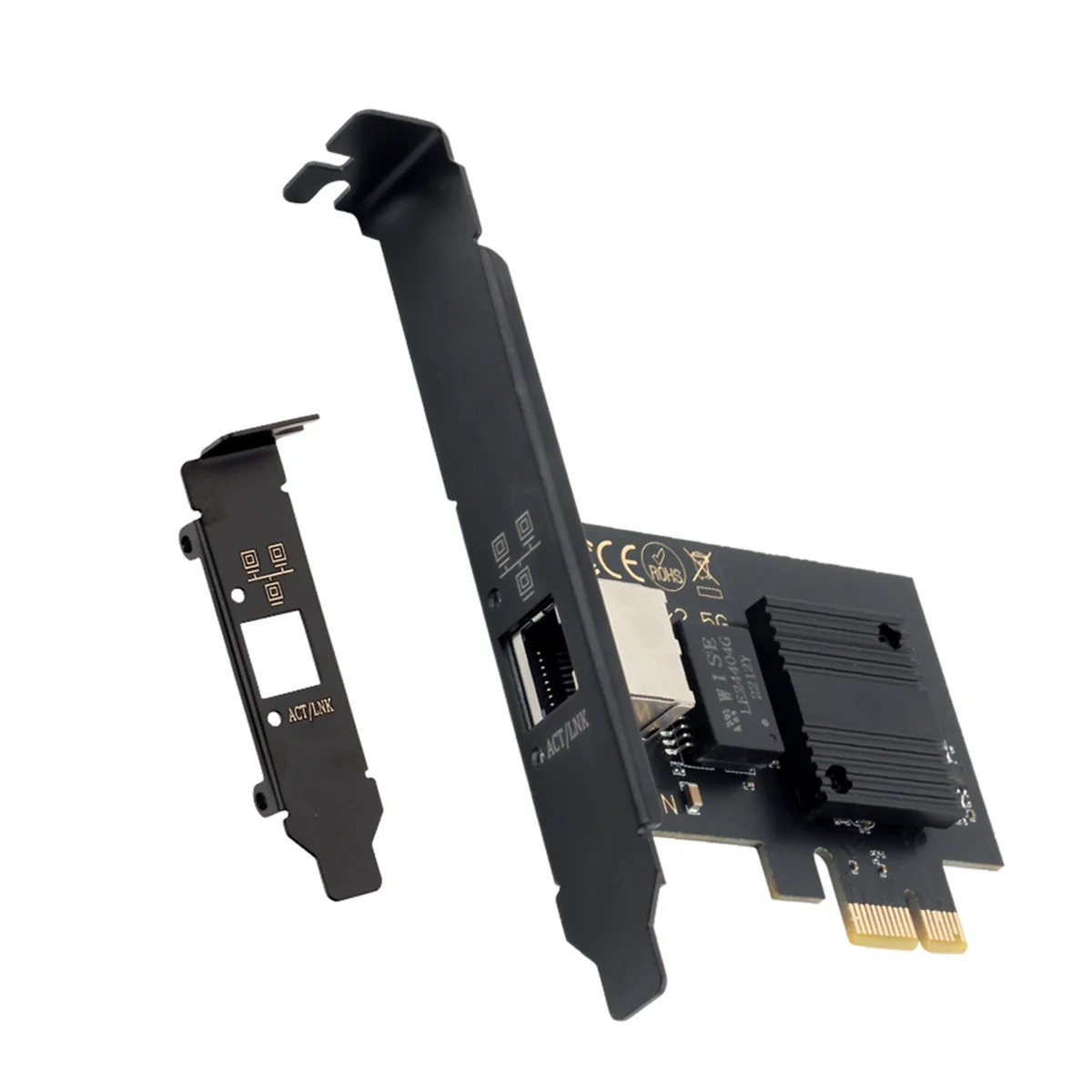 2500Mbps RJ45 I226 Network Card 2.5G Gigabit Ethernet Single Ports 100/1000/2500Mbps Game Network Card for Desktop
2500Mbps RJ45 I226 Network Card 2.5G Gigabit Ethernet Single Ports 100/1000/2500Mbps Game Network Card for Desktop