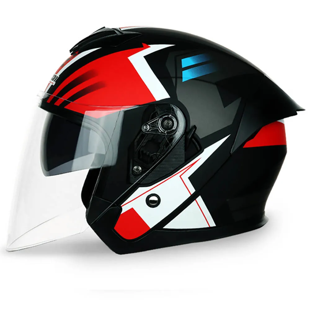 Riding Helmet 3/4 Open Face Safe Helmet Professional Racing Motorcycle Helmet Modular Dual Lens Motorcbike Helmet For Men Women
Riding Helmet 3/4 Open Face Safe Helmet Professional Racing Motorcycle Helmet Modular Dual Lens Motorcbike Helmet For Men Women