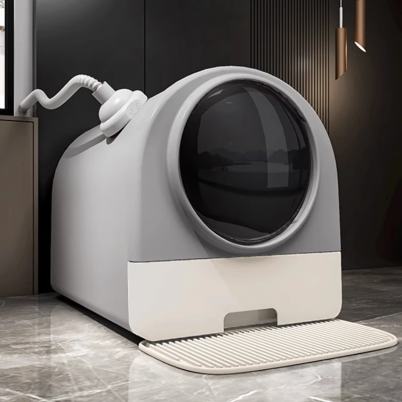 Fresh air deodorizing cat litter box oversized deodorizing fully enclosed cat litter box
Fresh air deodorizing cat litter box oversized deodorizing fully enclosed cat litter box