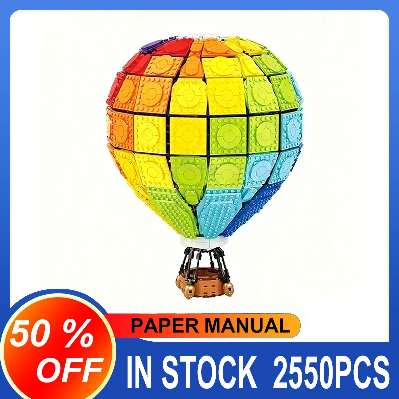 Новый MOC C002 2550 шт. воздушный шар Fiesta, воздушные шары, модель строительных блоков, кирпичи, развивающая игрушка-головоломка, подарки на Рождество и день рождения
Новый MOC C002 2550 шт. воздушный шар Fiesta, воздушные шары, модель строительных блоков, кирпичи, развивающая игрушка-головоломка, подарки на Рождество и день рождения