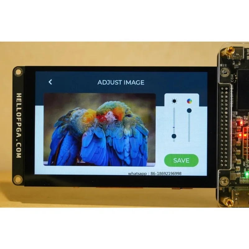 5-inch Capacitive Touch IPS Display with 800X480 Resolution and RGB Interface