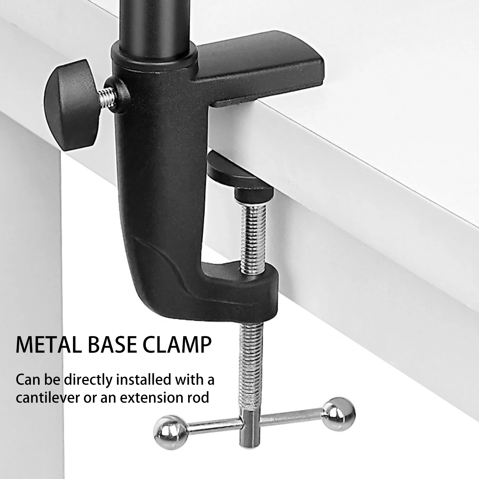 Increase Microphone Base Clip Desk Clamp Adjustable Metal Support Holder USB C-clamp Stand Boom Mounted Arm
Increase Microphone Base Clip Desk Clamp Adjustable Metal Support Holder USB C-clamp Stand Boom Mounted Arm