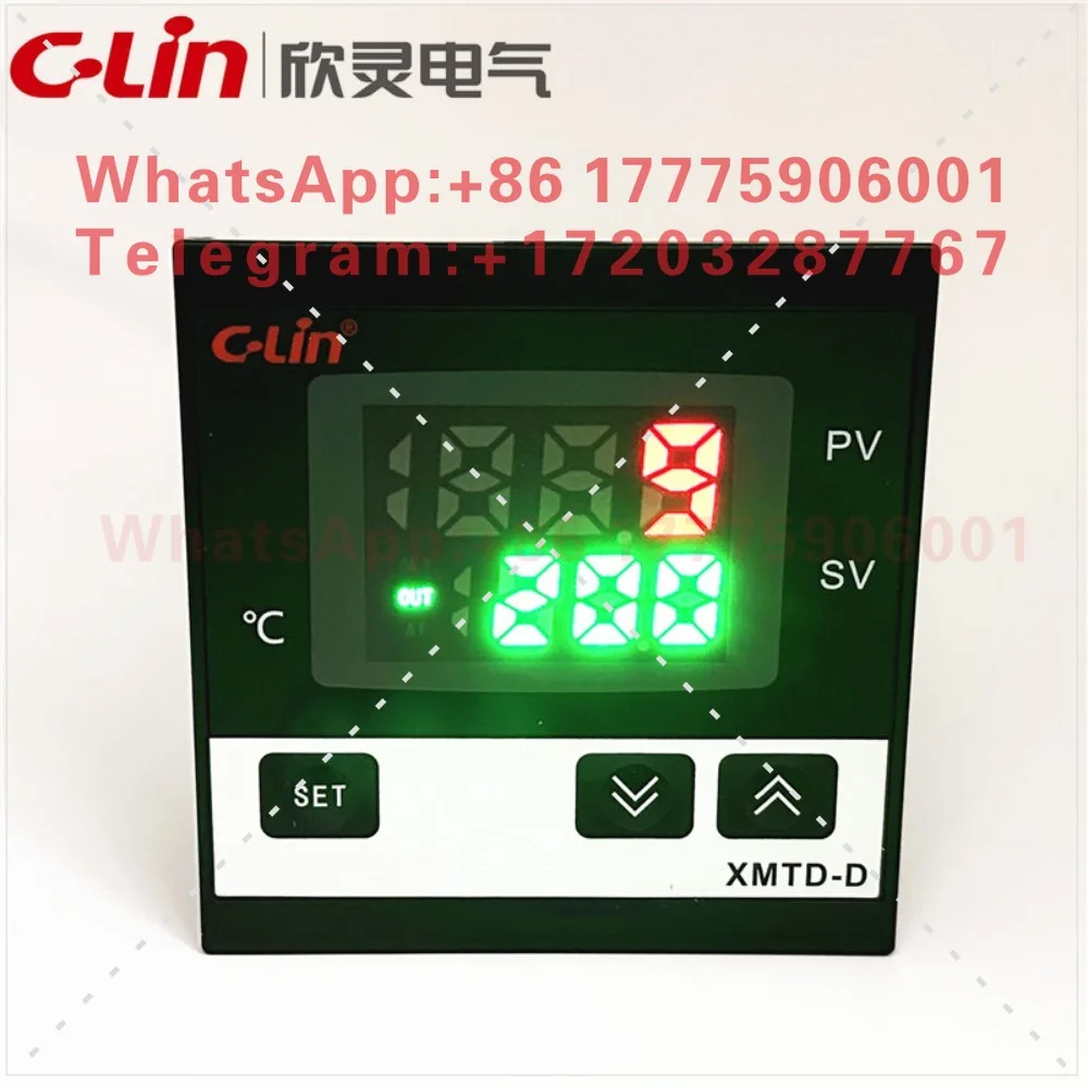 Xinling temperature controller XMTD-D3001/D3002 digital display temperature controller adjustment table K E thermostat PT100
Xinling temperature controller XMTD-D3001/D3002 digital display temperature controller adjustment table K E thermostat PT100