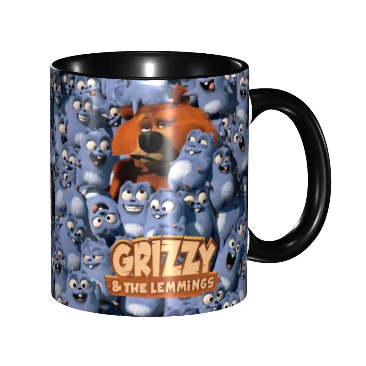 Funny Grizzy And The Lemmings Cartoon Characters Mugs Personalized French TV Show Coffee Ceramic Mug Creative Present
Funny Grizzy And The Lemmings Cartoon Characters Mugs Personalized French TV Show Coffee Ceramic Mug Creative Present