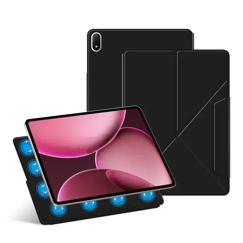 Чехол для OPPO Pad 4 Pro 13,2 2025, многоугольный складной смарт-откидной чехол для планшета из искусственной кожи для OPPO Pad4 Pro 13,2 дюйма OPD2409
Чехол для OPPO Pad 4 Pro 13,2 2025, многоугольный складной смарт-откидной чехол для планшета из искусственной кожи для OPPO Pad4 Pro 13,2 дюйма OPD2409