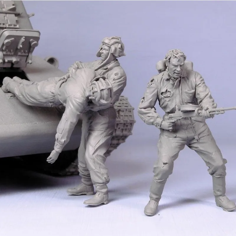 1/35 Scale Resin Figure Model Building Kits Historical Military Tank Crew 3 Figures Unassembled Unpainted GK Hobbies 946A
1/35 Scale Resin Figure Model Building Kits Historical Military Tank Crew 3 Figures Unassembled Unpainted GK Hobbies 946A