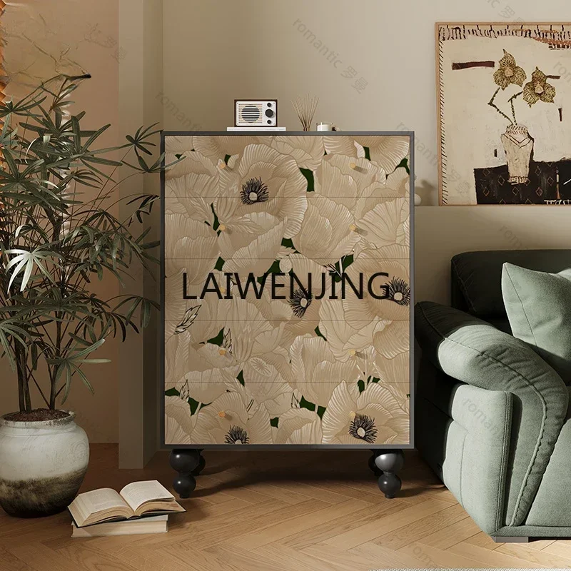 MJY Furong map entrance solid wood chest cabinet against the wall free installation locker
MJY Furong map entrance solid wood chest cabinet against the wall free installation locker