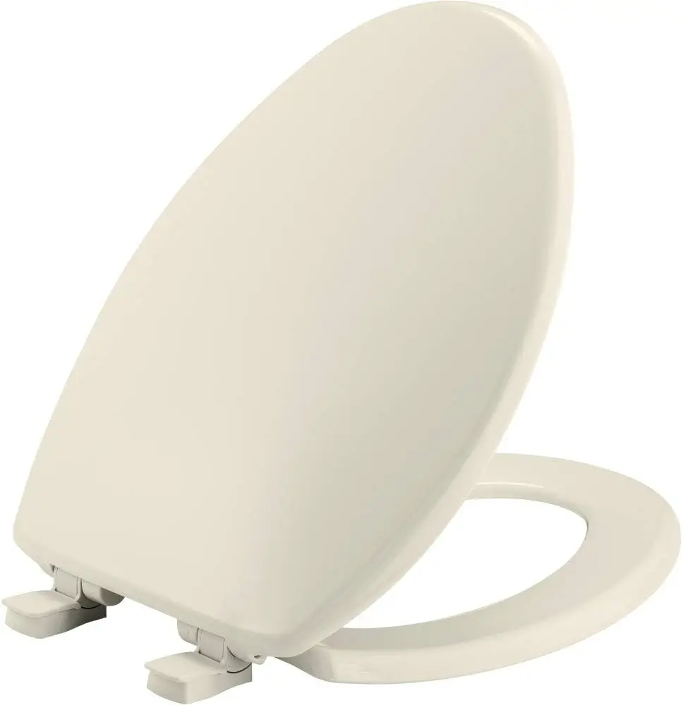 Slow Close Elongated Toilet Seat, Easy Clean Hinges, Durable Plastic, Made in USA, Biscuit Color
Slow Close Elongated Toilet Seat, Easy Clean Hinges, Durable Plastic, Made in USA, Biscuit Color