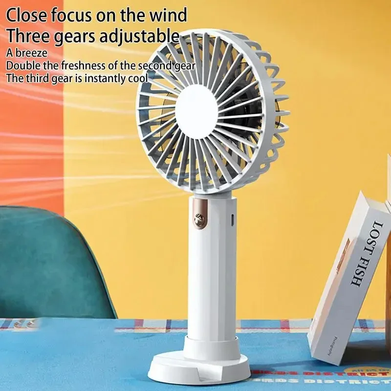 Portable Mini Fan 3 Speeds Rechargeable Handheld Desk Cooling Fan Electric fan Perfect Travel Camping Portable Fan For camp
Portable Mini Fan 3 Speeds Rechargeable Handheld Desk Cooling Fan Electric fan Perfect Travel Camping Portable Fan For camp