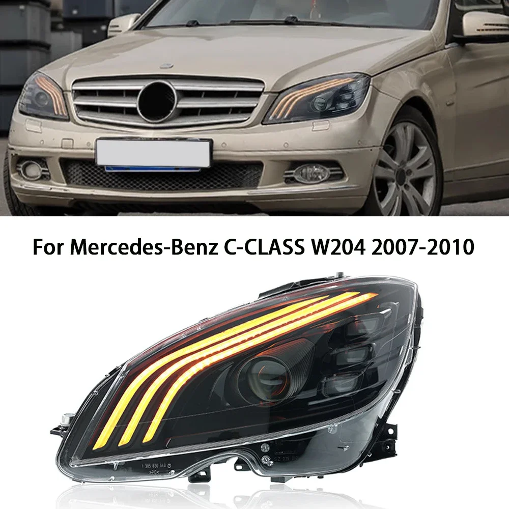Автомобильные фары для W204 2007-2010 светодиодные фары C Class C180 C200 C250 C300 C43 C63 DRL динамическая лампа S-класса дизайн в сборе обновление
Автомобильные фары для W204 2007-2010 светодиодные фары C Class C180 C200 C250 C300 C43 C63 DRL динамическая лампа S-класса дизайн в сборе обновление