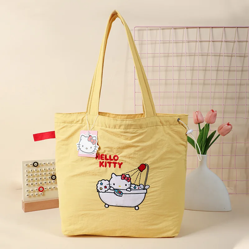 Kawaii Hellokitty Summer Plush Doll Canvas Large Capacity Handbag Kt Cat Tote Bag Casual Daily Shopping Travel Shoulder Bag
Kawaii Hellokitty Summer Plush Doll Canvas Large Capacity Handbag Kt Cat Tote Bag Casual Daily Shopping Travel Shoulder Bag