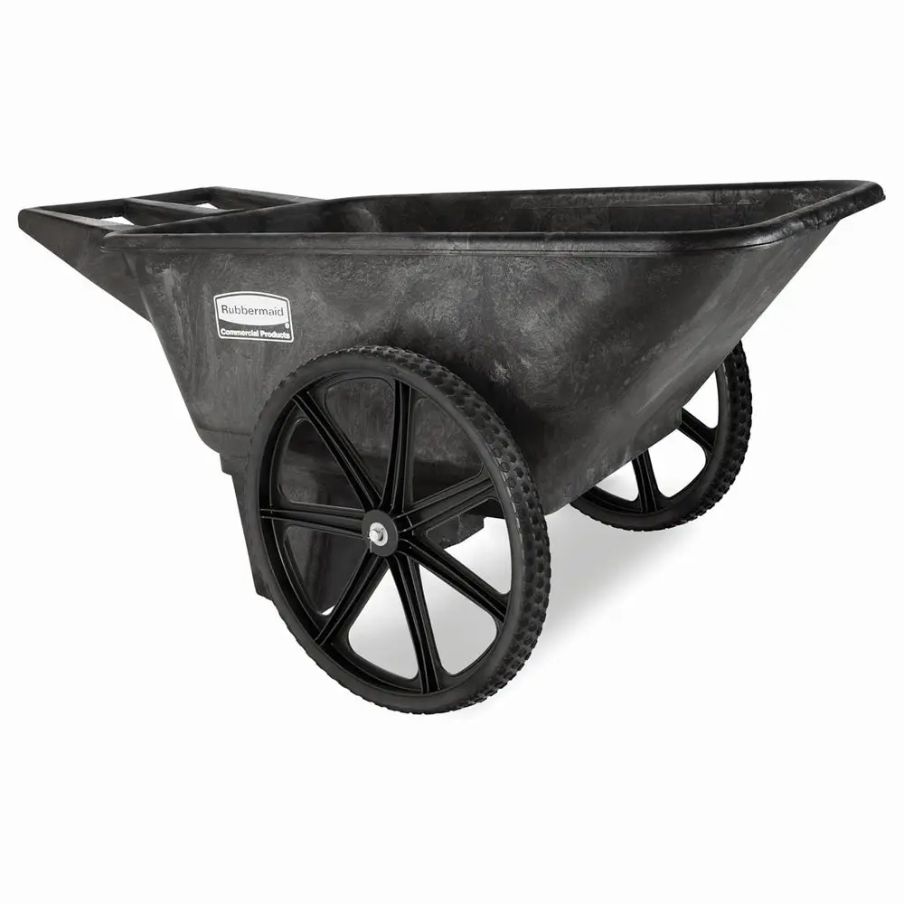 8.75 Cubic Foot All-Weather Big-Wheel Yard Cart for Lawn and Landscaping Projects - Durable and Weather Resistant, Black
8.75 Cubic Foot All-Weather Big-Wheel Yard Cart for Lawn and Landscaping Projects - Durable and Weather Resistant, Black